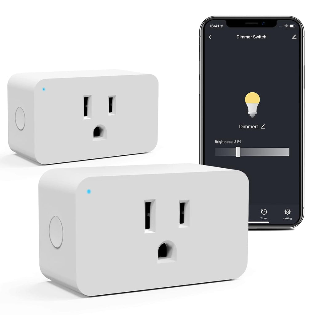 Smart Dimmable Plug 2 Pack