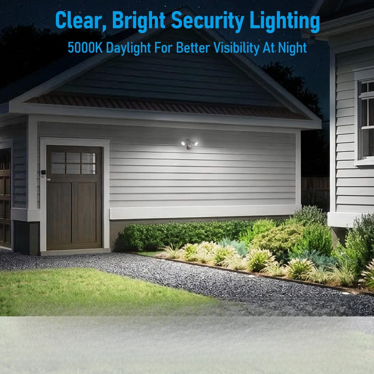 Motion‑Sensor Security Flood Light