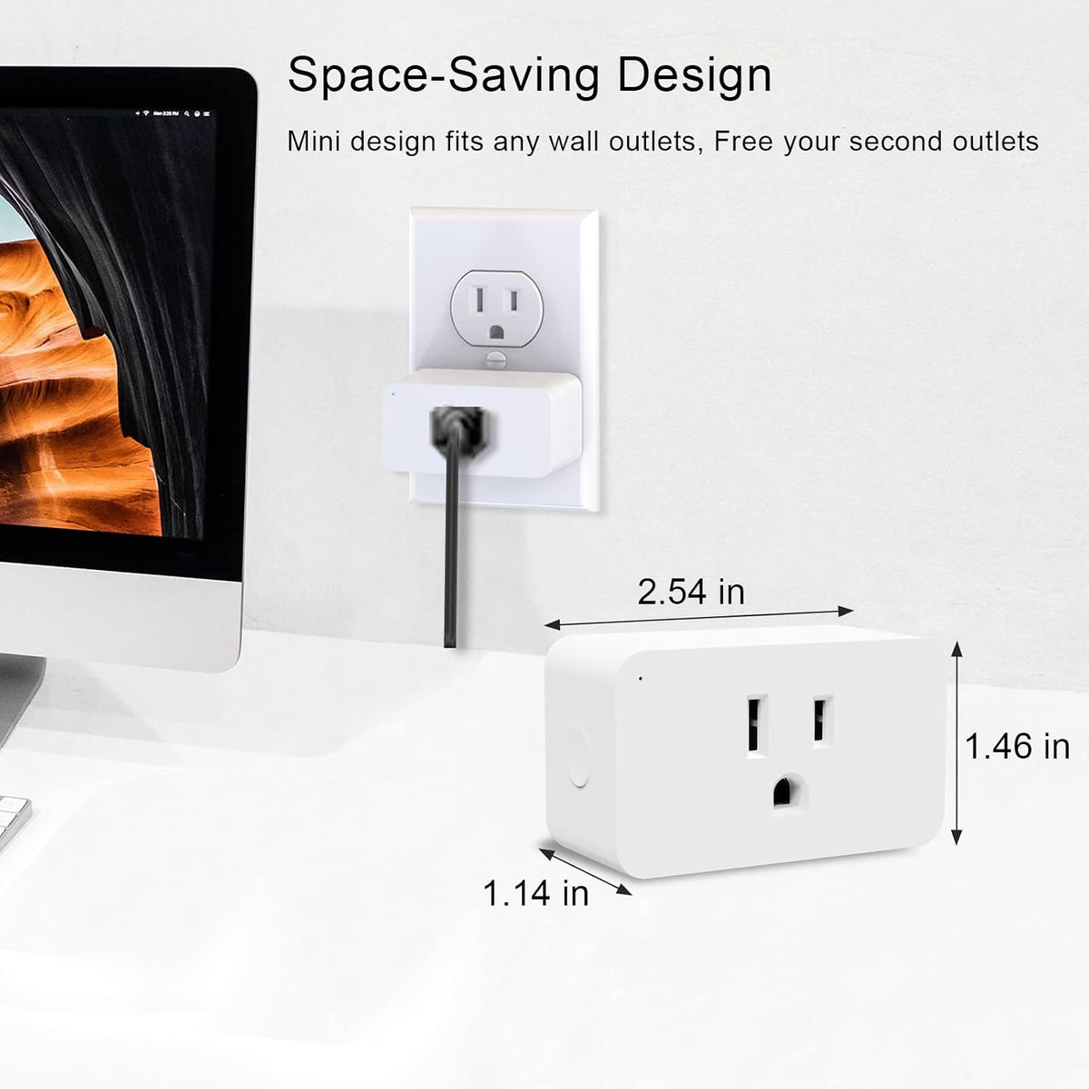 Smart Dimmable Plug 2 Pack