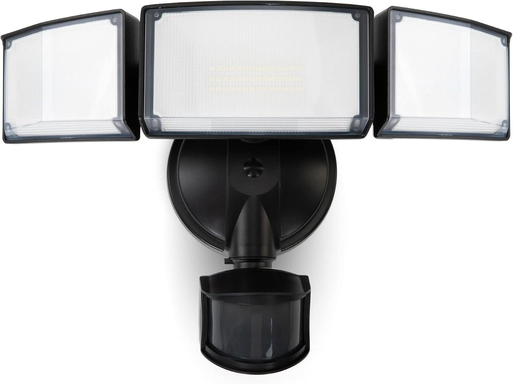 72W 3‑Head Motion‑Sensor Security Flood Lights
