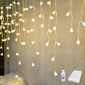 96 LED Globe Curtain Lights