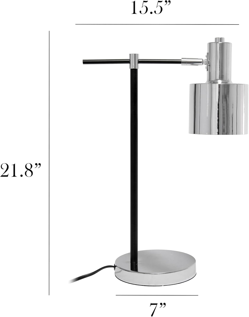 Designs Industrial Arched Table Lamp