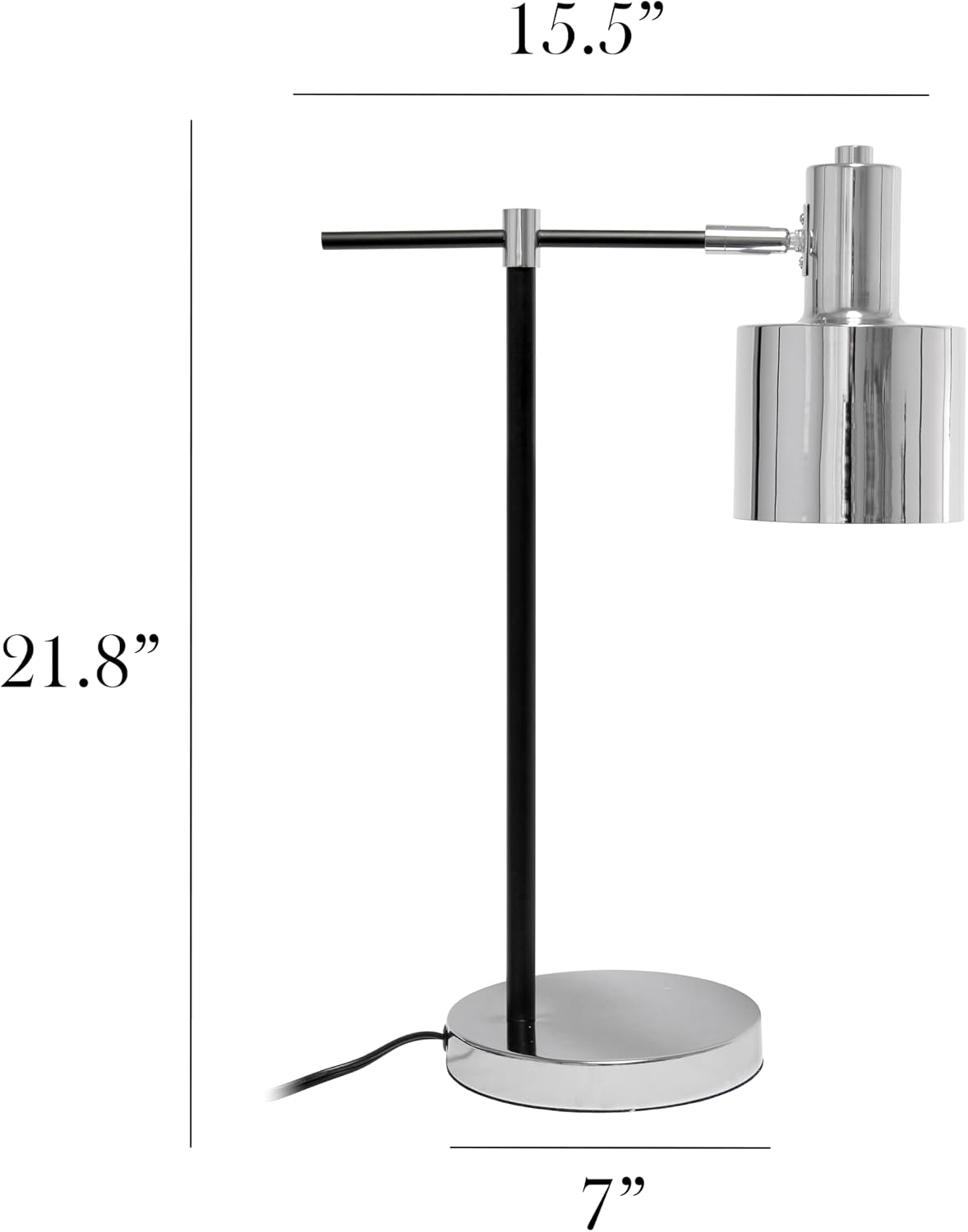 Designs Industrial Arched Table Lamp