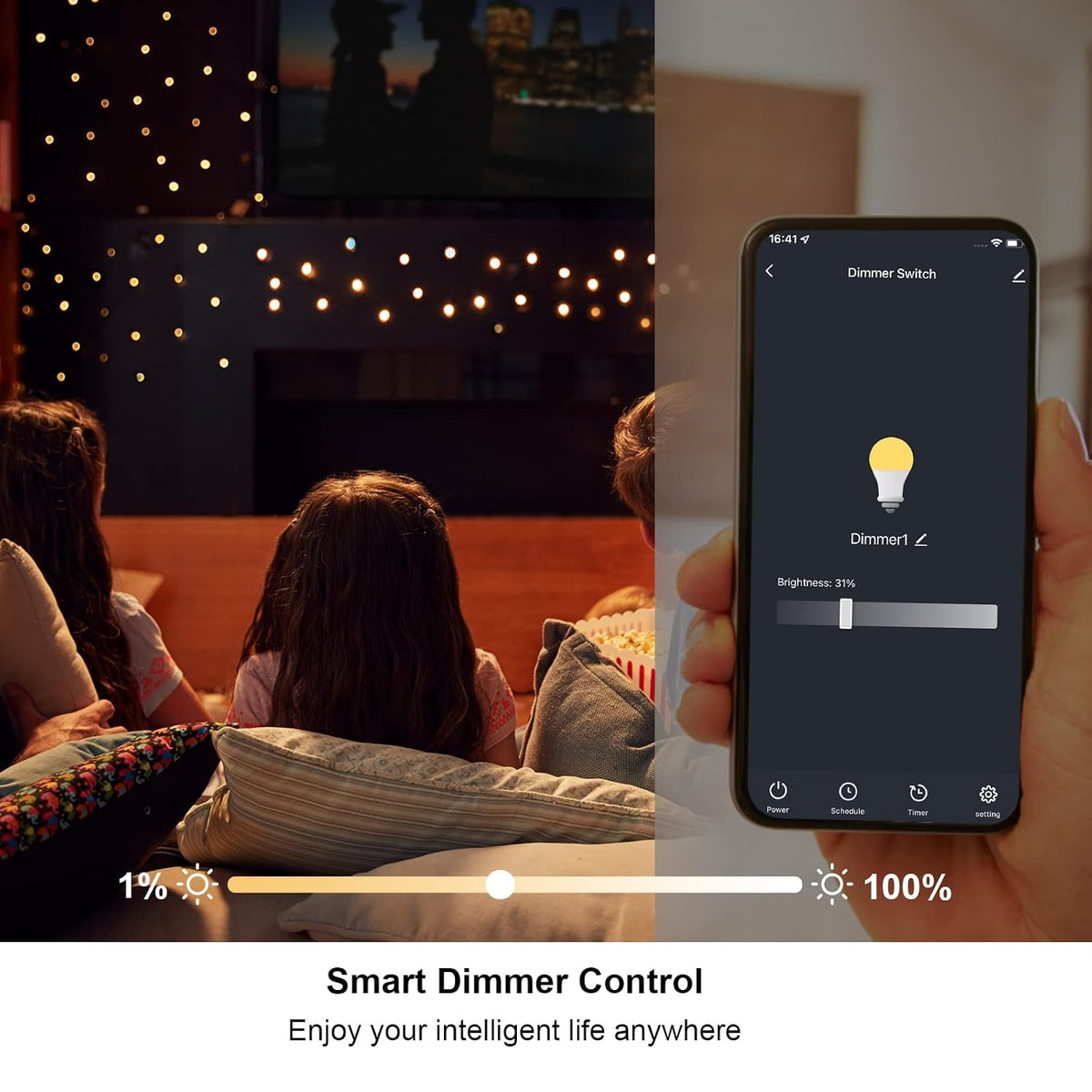 Smart Dimmable Plug 2 Pack