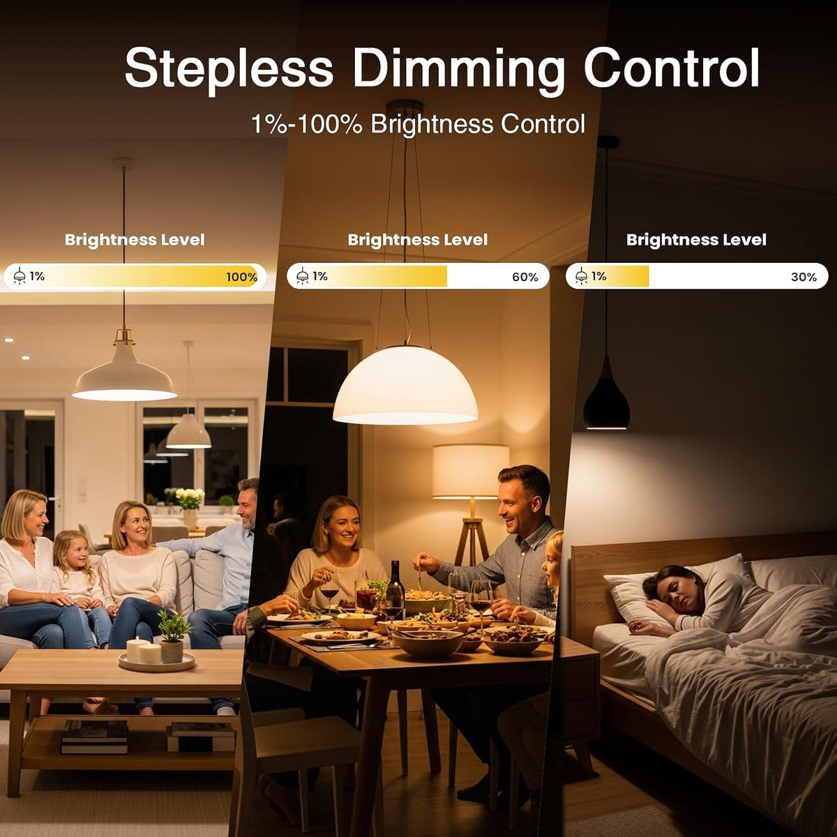 Smart Dimmer Switch 3 PCS