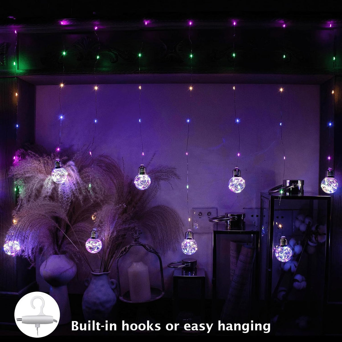 Wish Ball 200 LED Curtain String Lights
