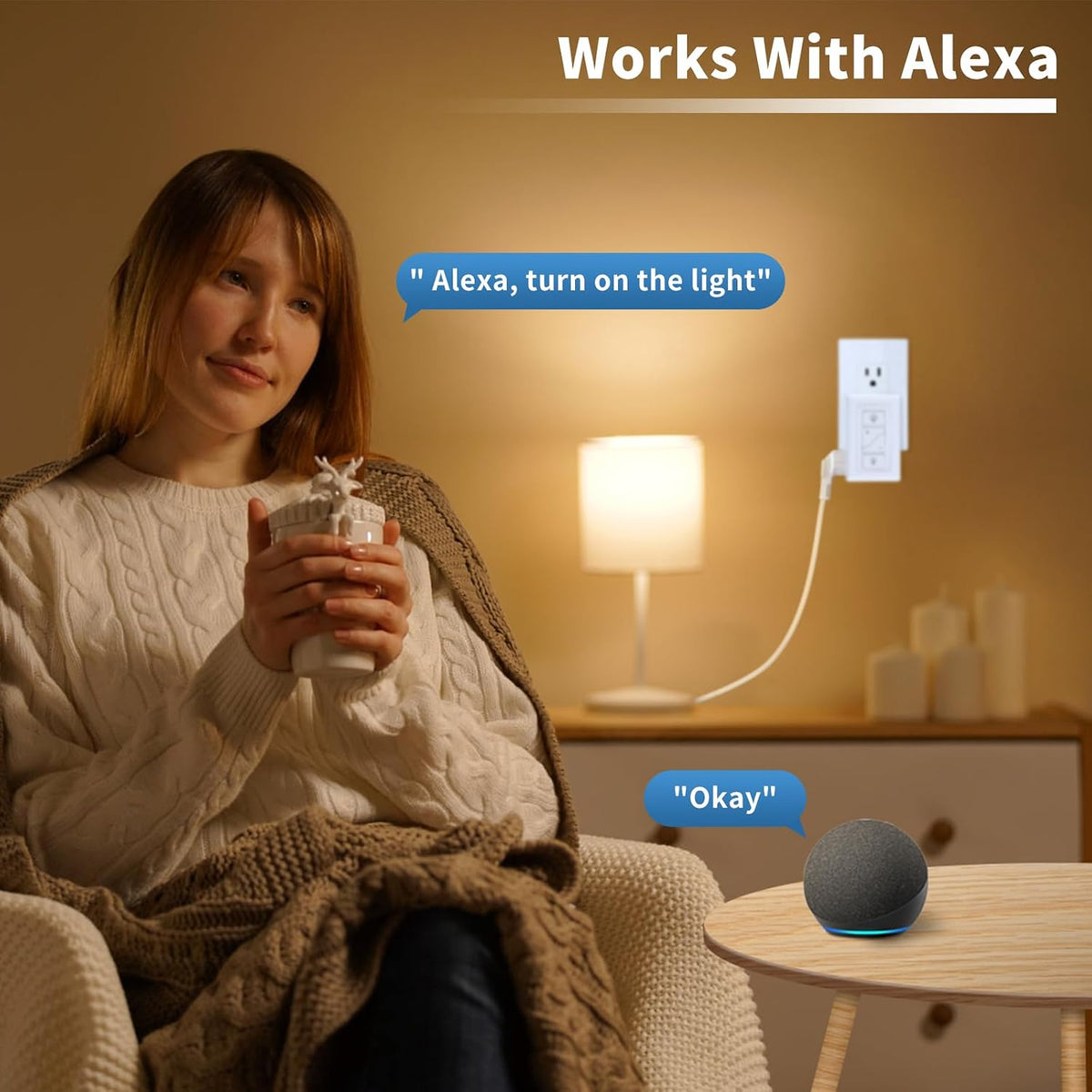 Smart Plug‑in Dimmer with Remote