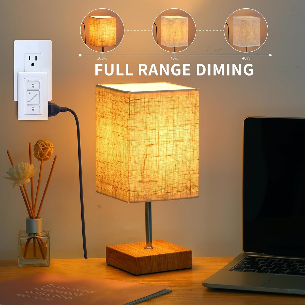 Smart Plug‑in Dimmer with Remote