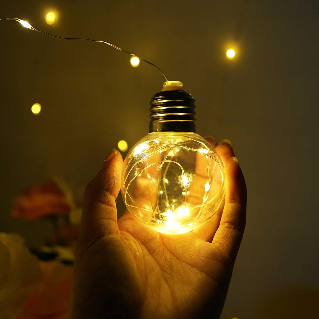200 LED Edison‑Style Curtain String Lights with Remote