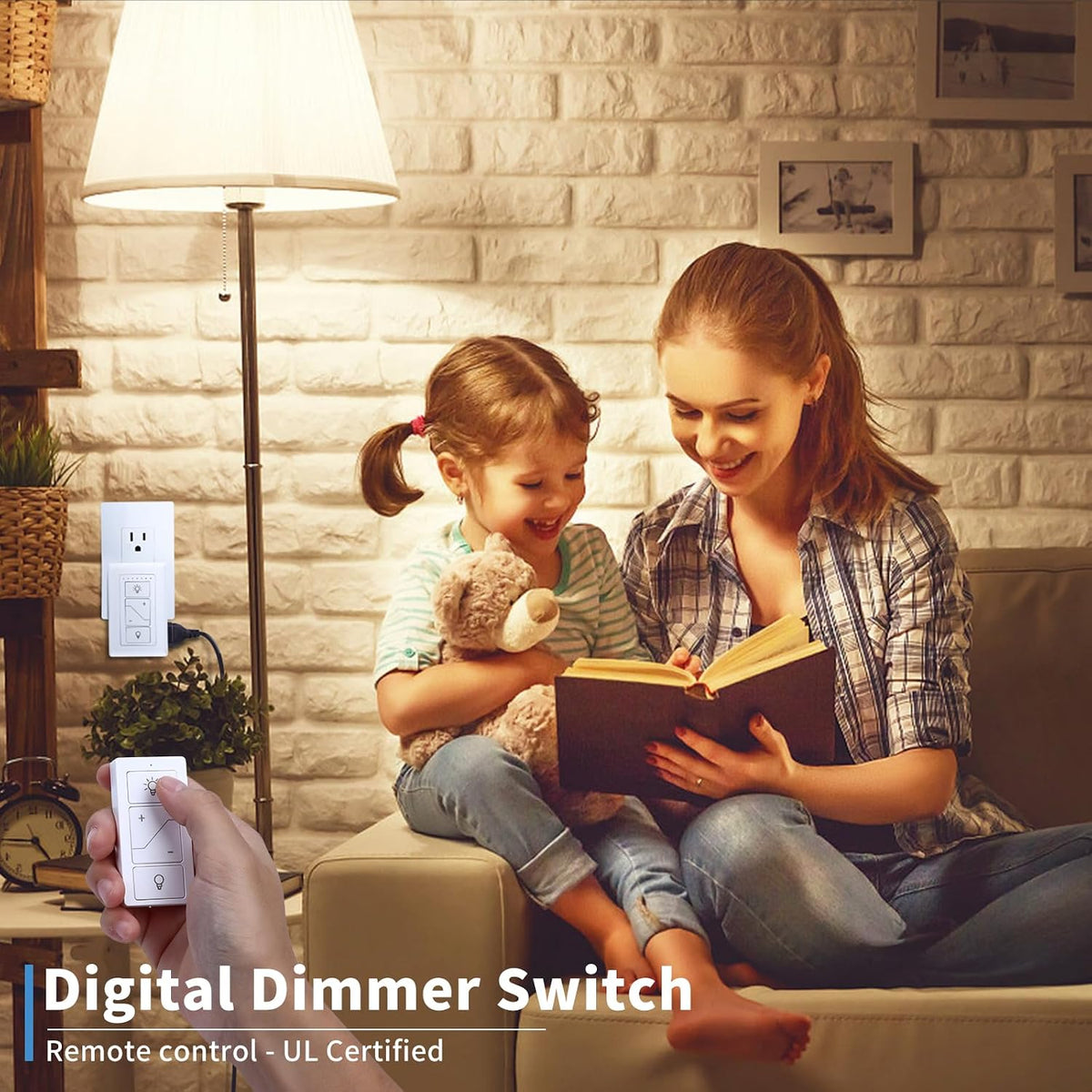 Smart Plug‑in Dimmer with Remote