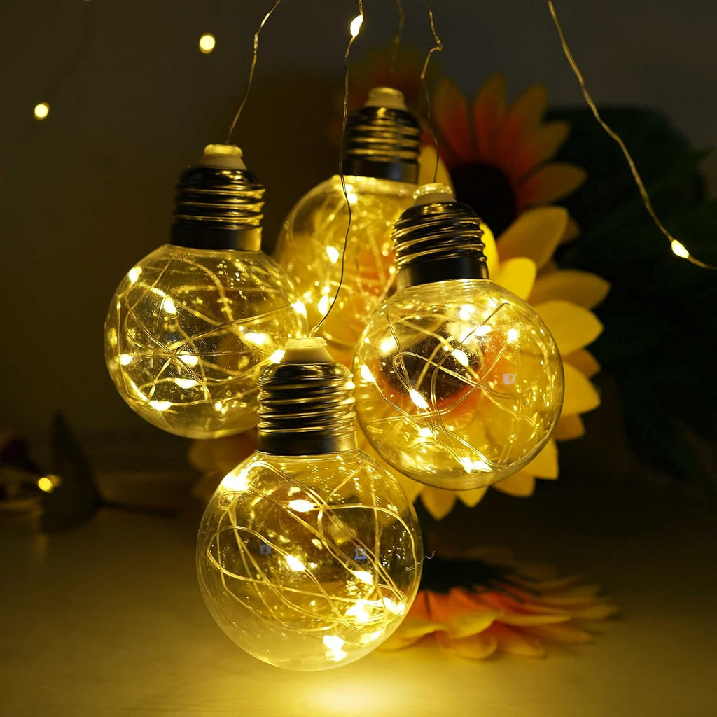 200 LED Edison‑Style Curtain String Lights with Remote