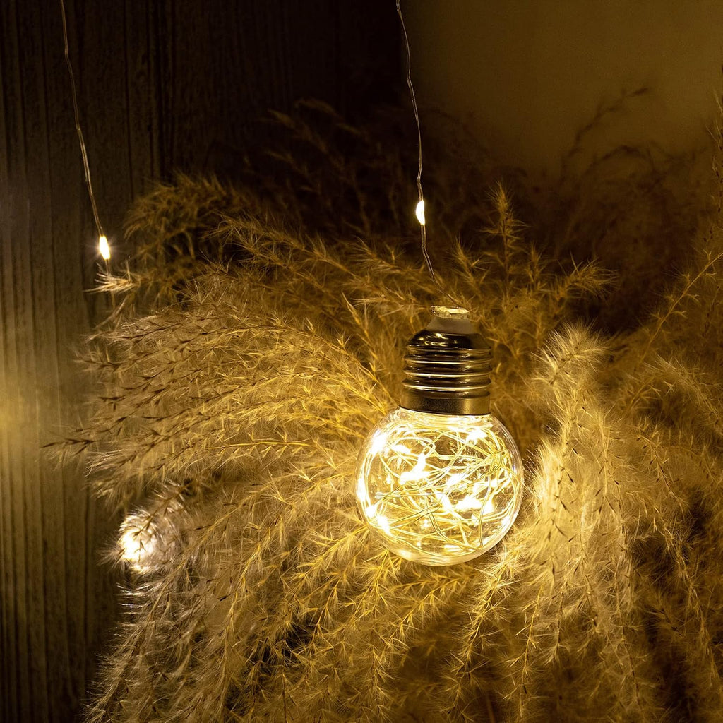200 LED Warm White Curtain String Lights