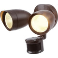 Bronze Motion‑Sensor LED Security Light