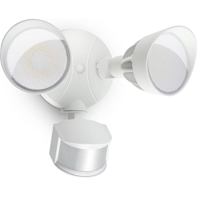45W Dual‑Head PIR Motion Sensor Security Flood Lights
