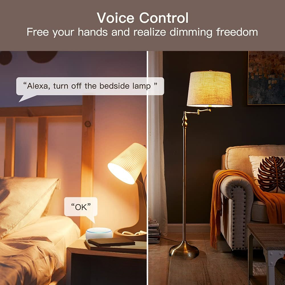 Dual‑Outlets Smart Dimmer Plug